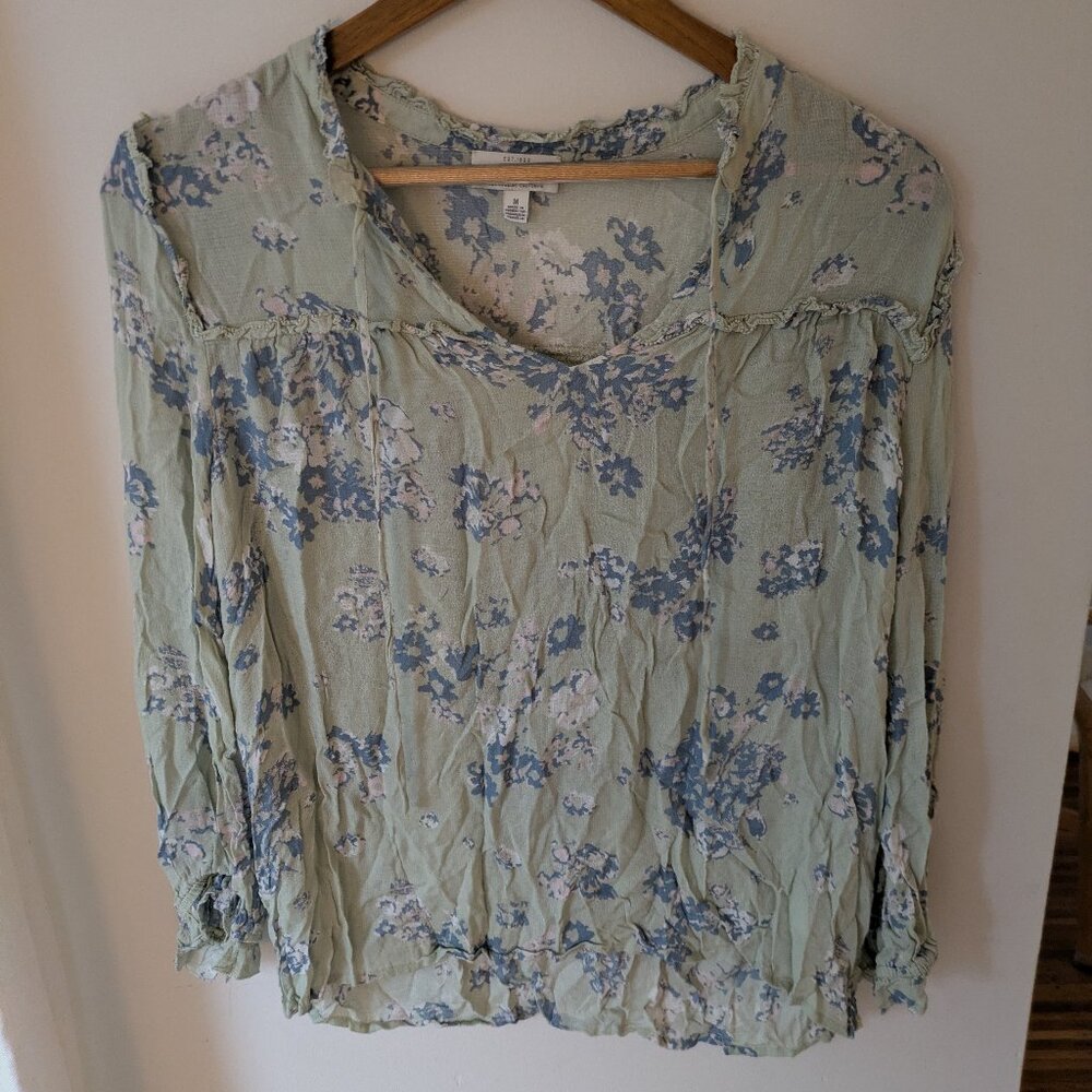 Lucky Brand - Floral Blouse